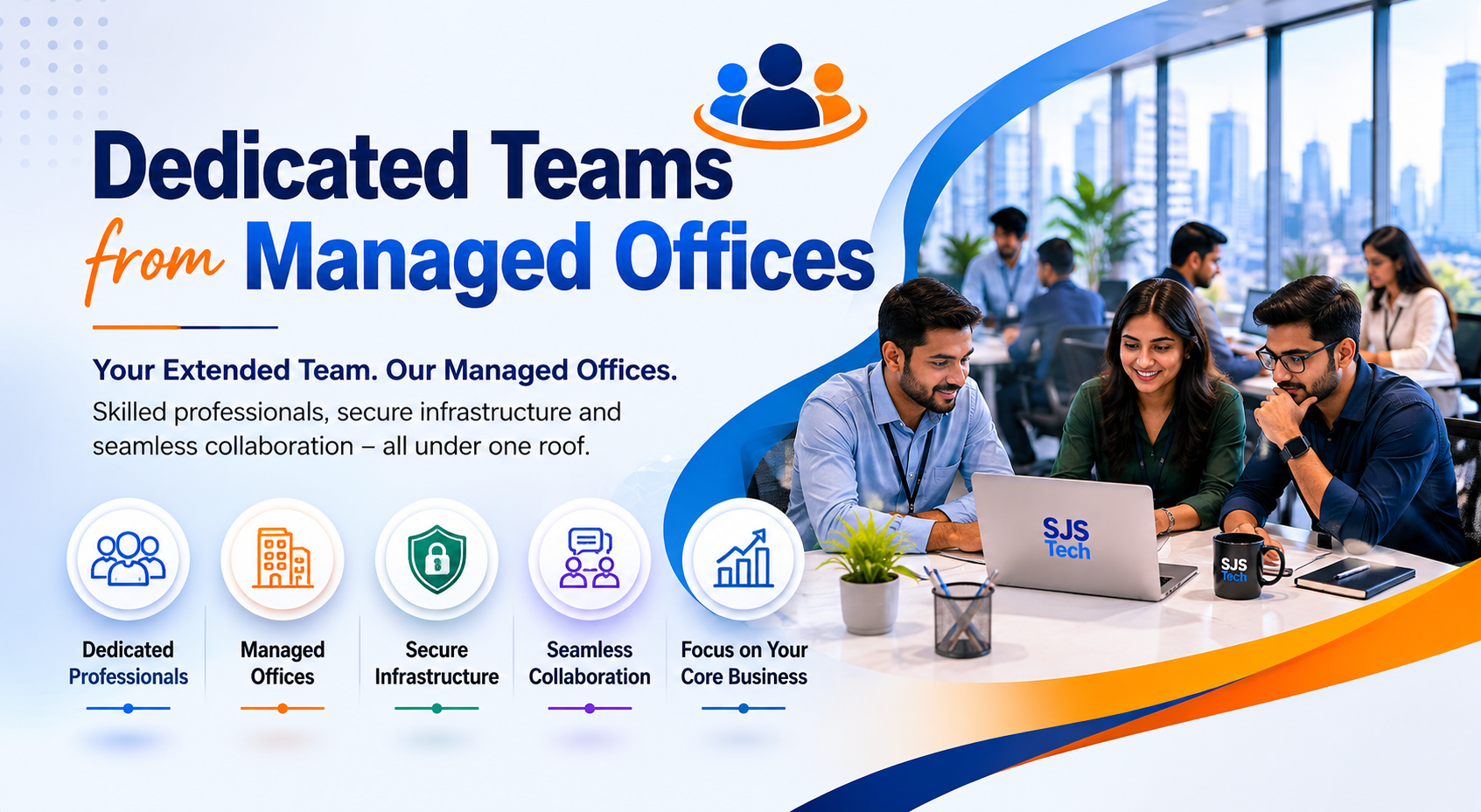 Remote Workforce Station - dedicated teams from managed offices